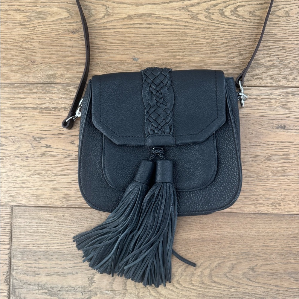 Rebecca Minkoff Black Tassel Crossbody Bag